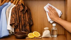 5 cara ampuh menghilangkan bau kapur barus di lemari agar baju tidak ketempelan